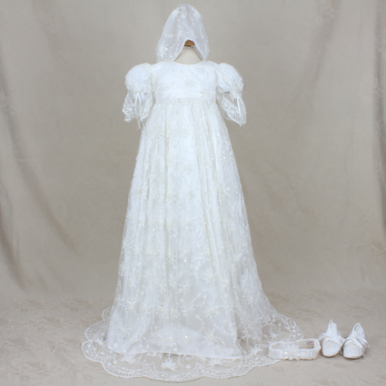 Christening Gown - Delicate Elegance 4245